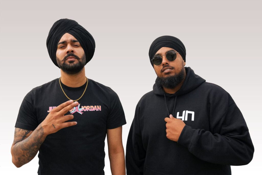 Punjabi hip-hop artists are often seen supporting luxury goods.